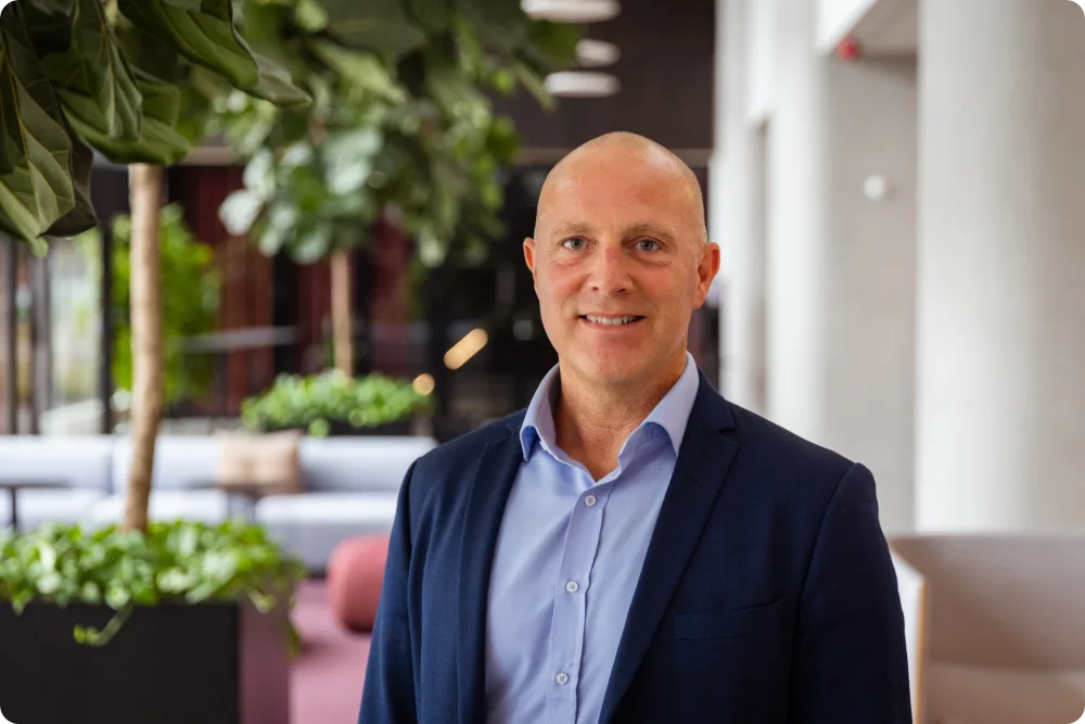 Portræt af direktør Mads